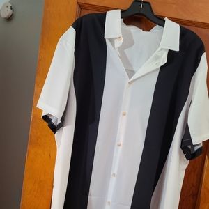 Mens button down casual shirt
